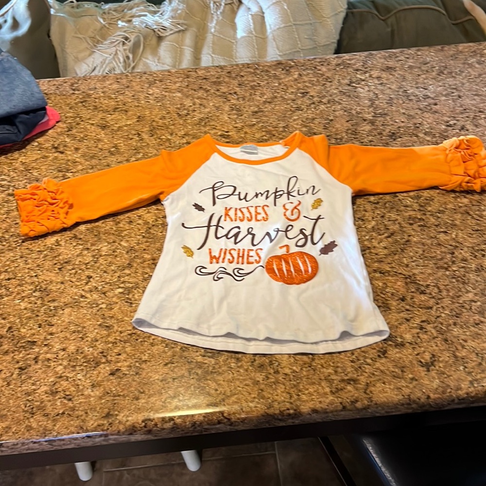 Little Girls Halloween Shirt